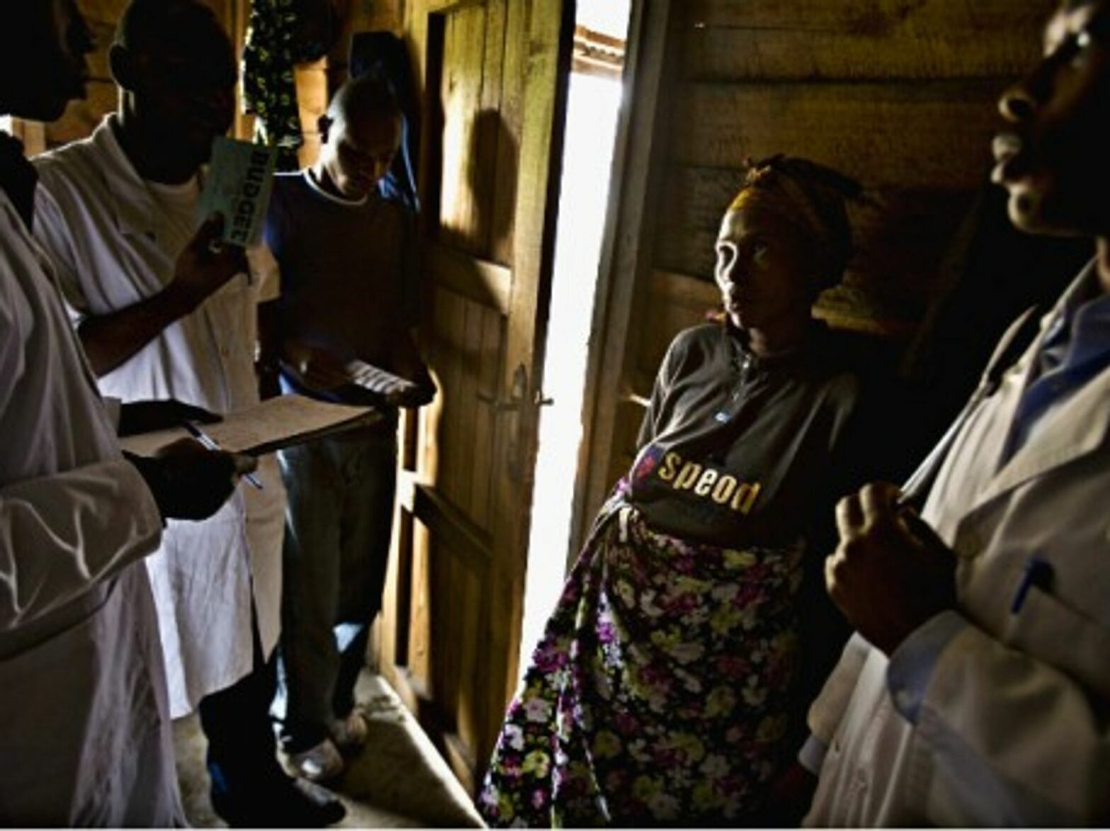 In a clinic in Goma, DRC