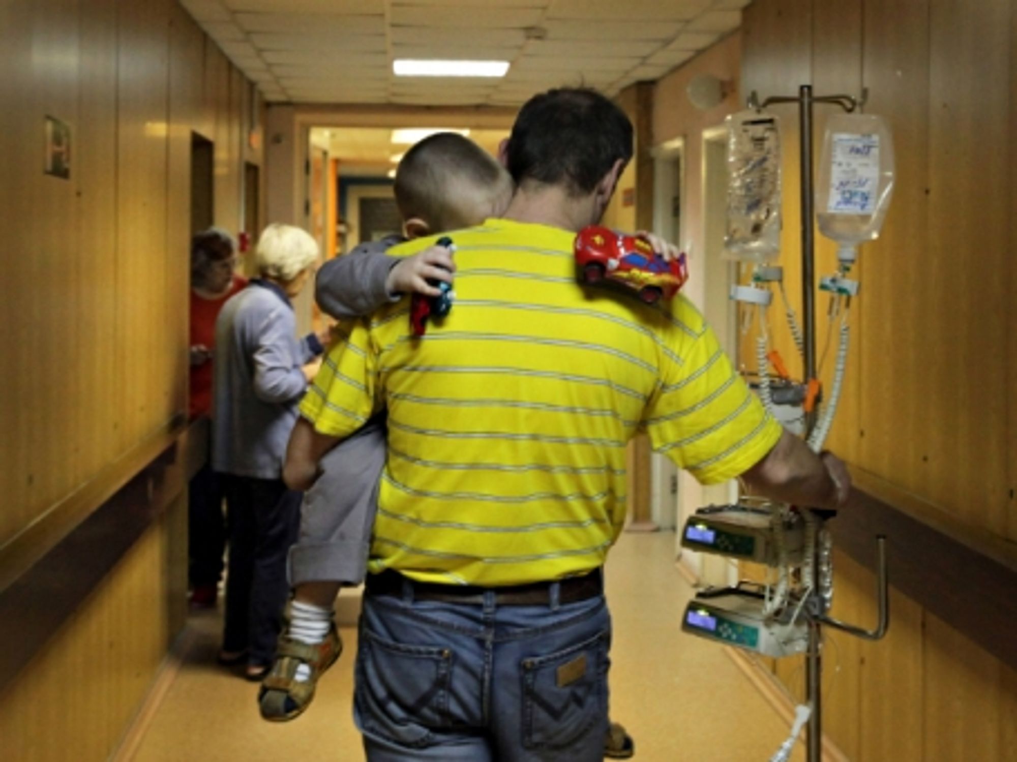 In a St Petersburg hospital