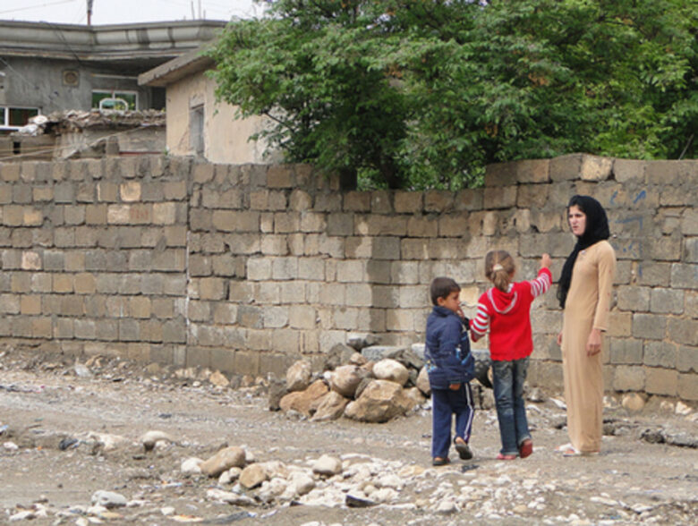 In a village near Suleimaniya in Iraqi Kurdistan
