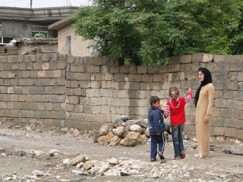 In a village near Suleimaniya in Iraqi Kurdistan