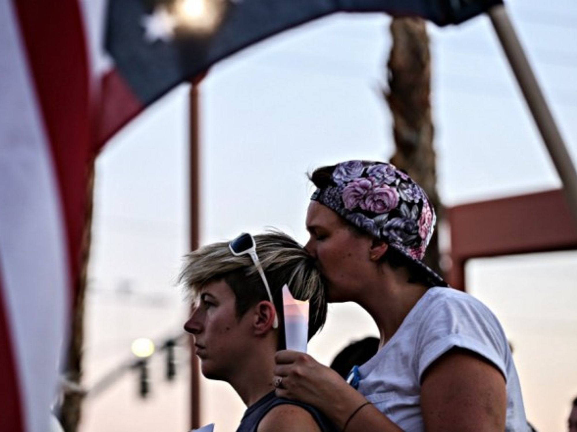 In August, a vigil (in Las Vegas) for the victims of Charlottesville