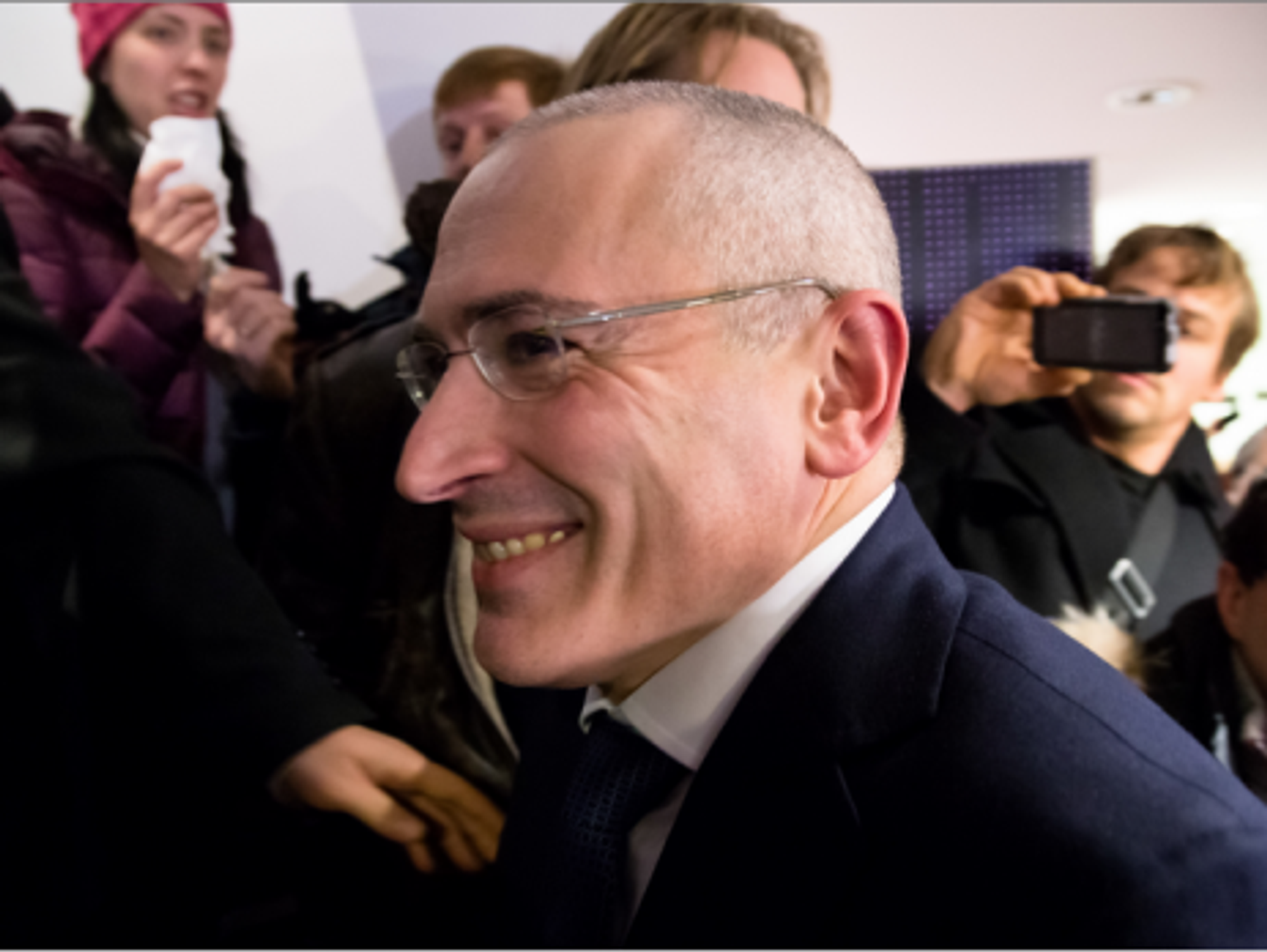 In Berlin, after his release