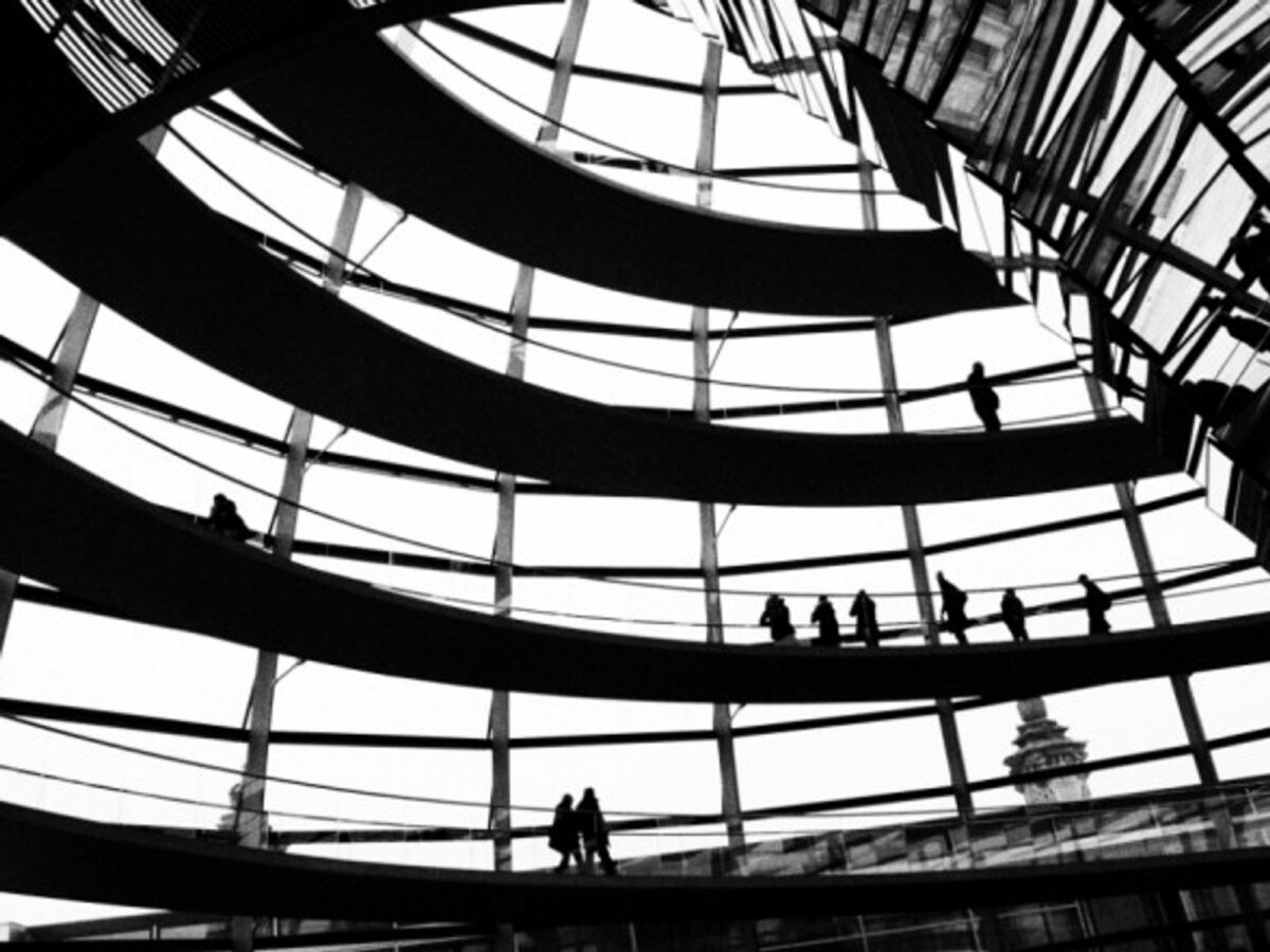 In Berlin's Bundetag