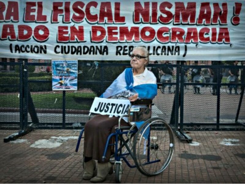 In Buenos Aires after the death of prosecutor Alberto Nisman