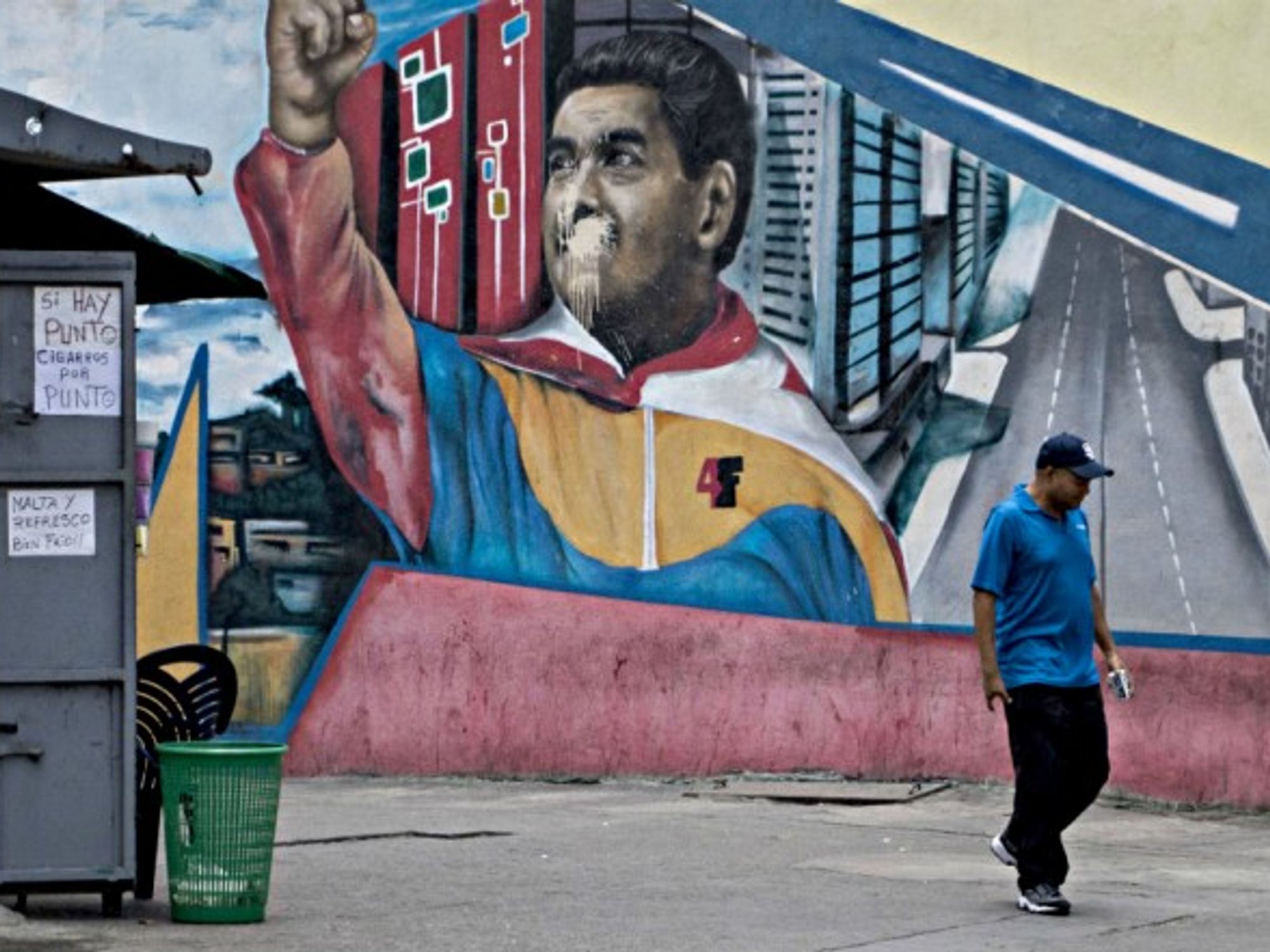 In Caracas on April 24