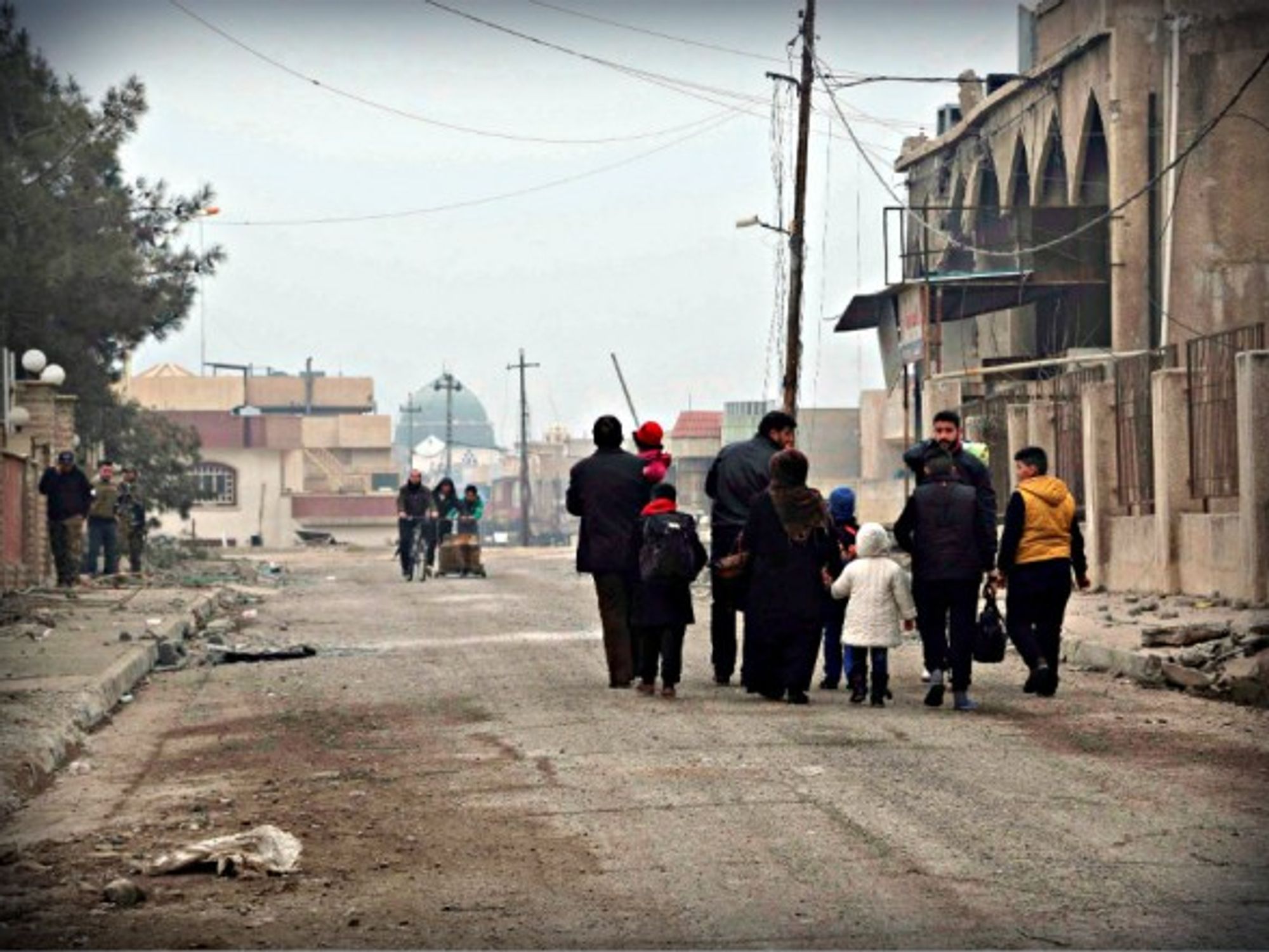 In eastern Mosul last month