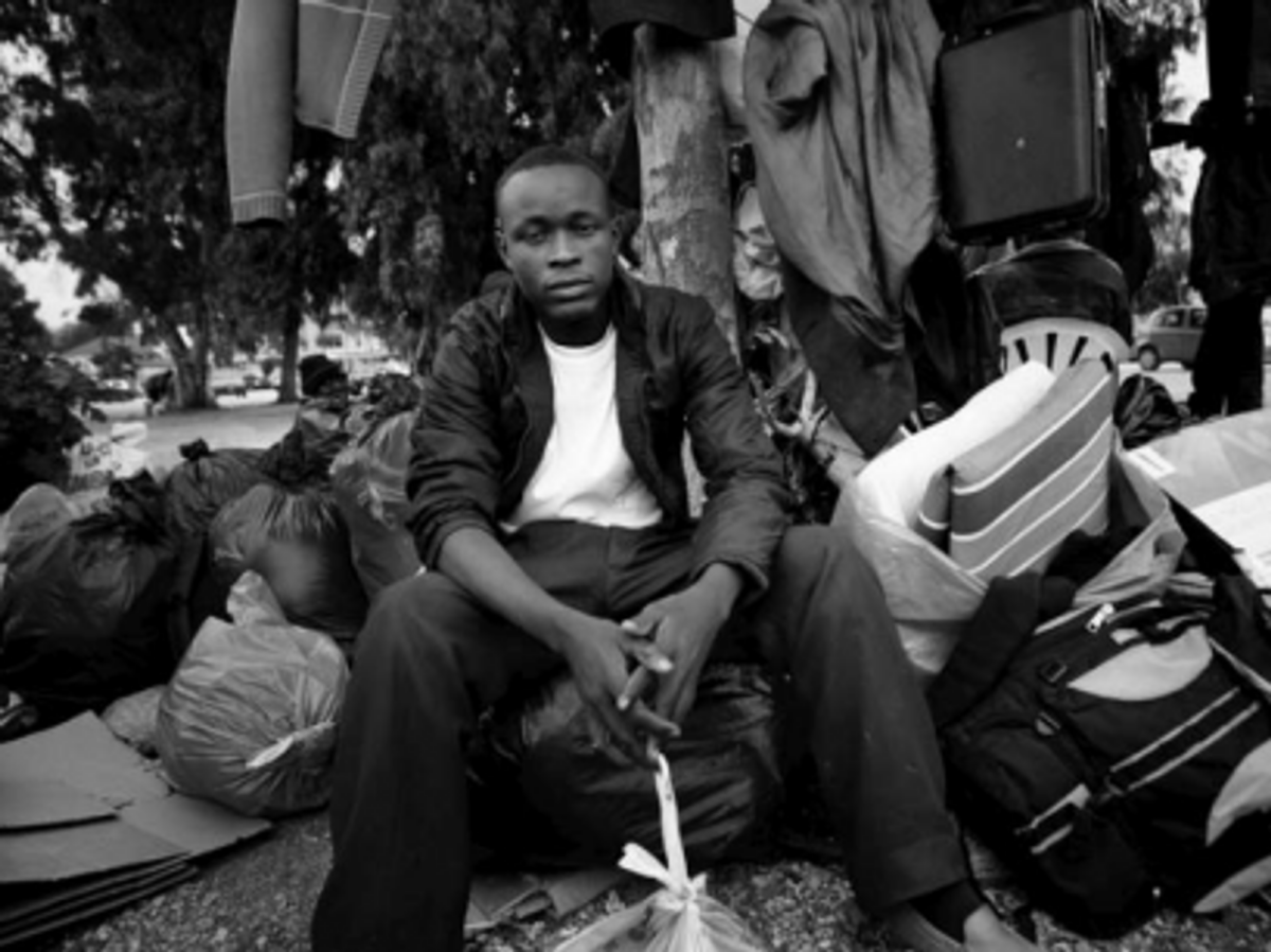 In Greece, waiting for safe passage northward (UNHCR/Zalmai)