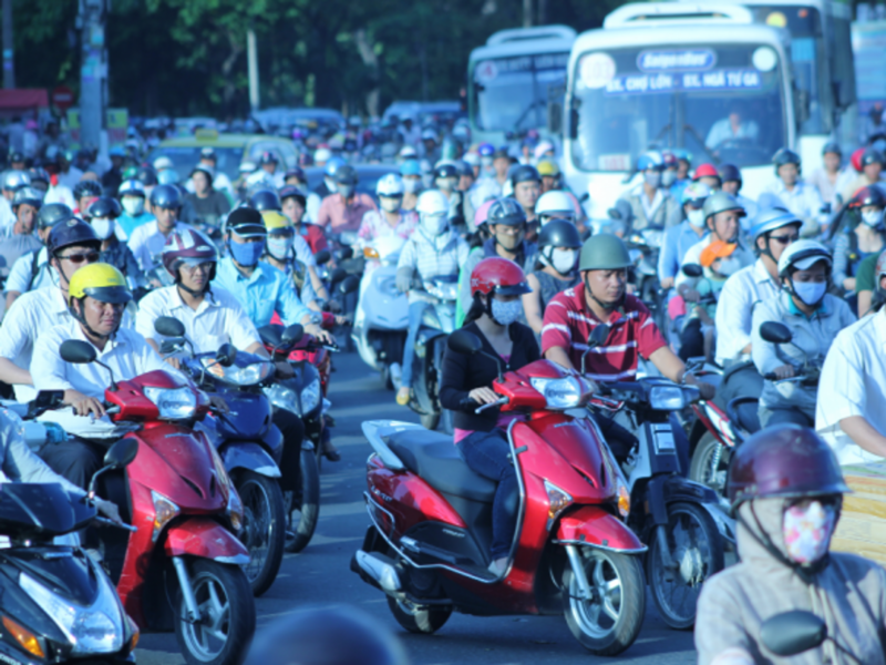 In Ho Chi Minh City, Vietnam