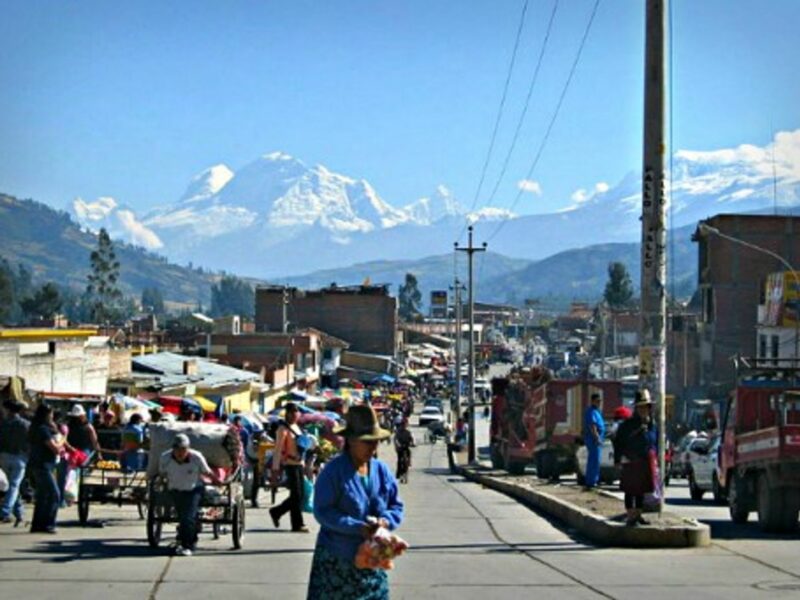 In Huaraz, Peru