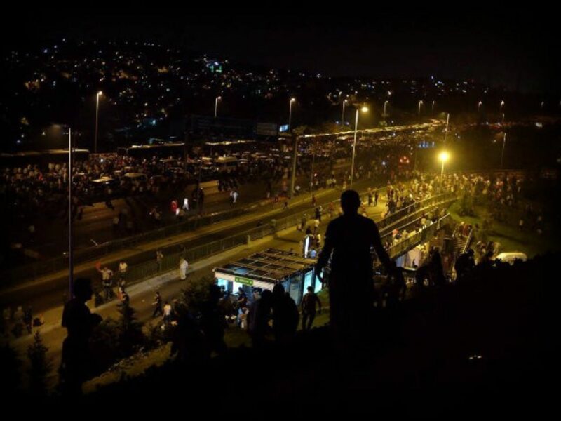 In Istanbul the night of the attempted coup