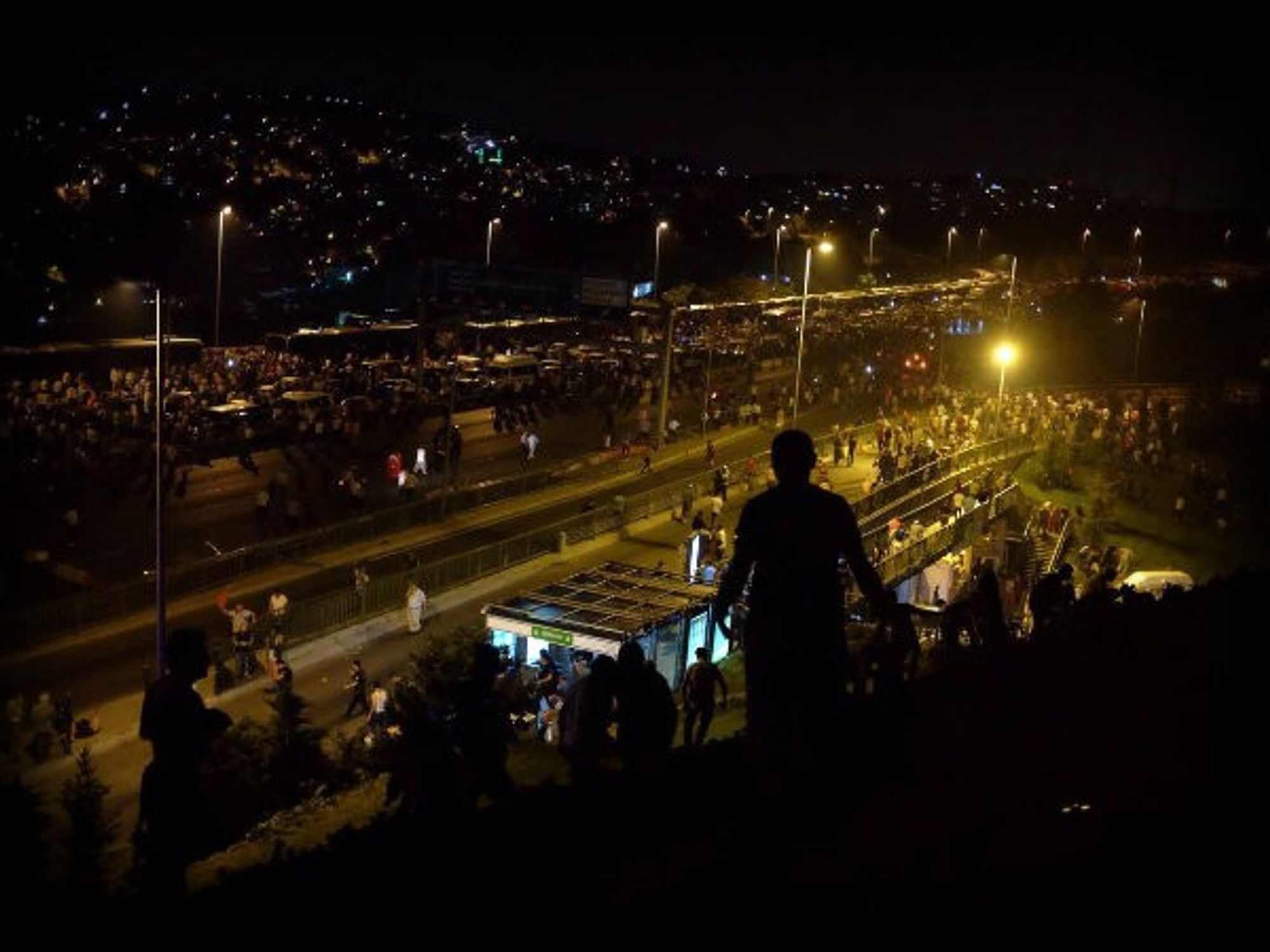 In Istanbul the night of the attempted coup