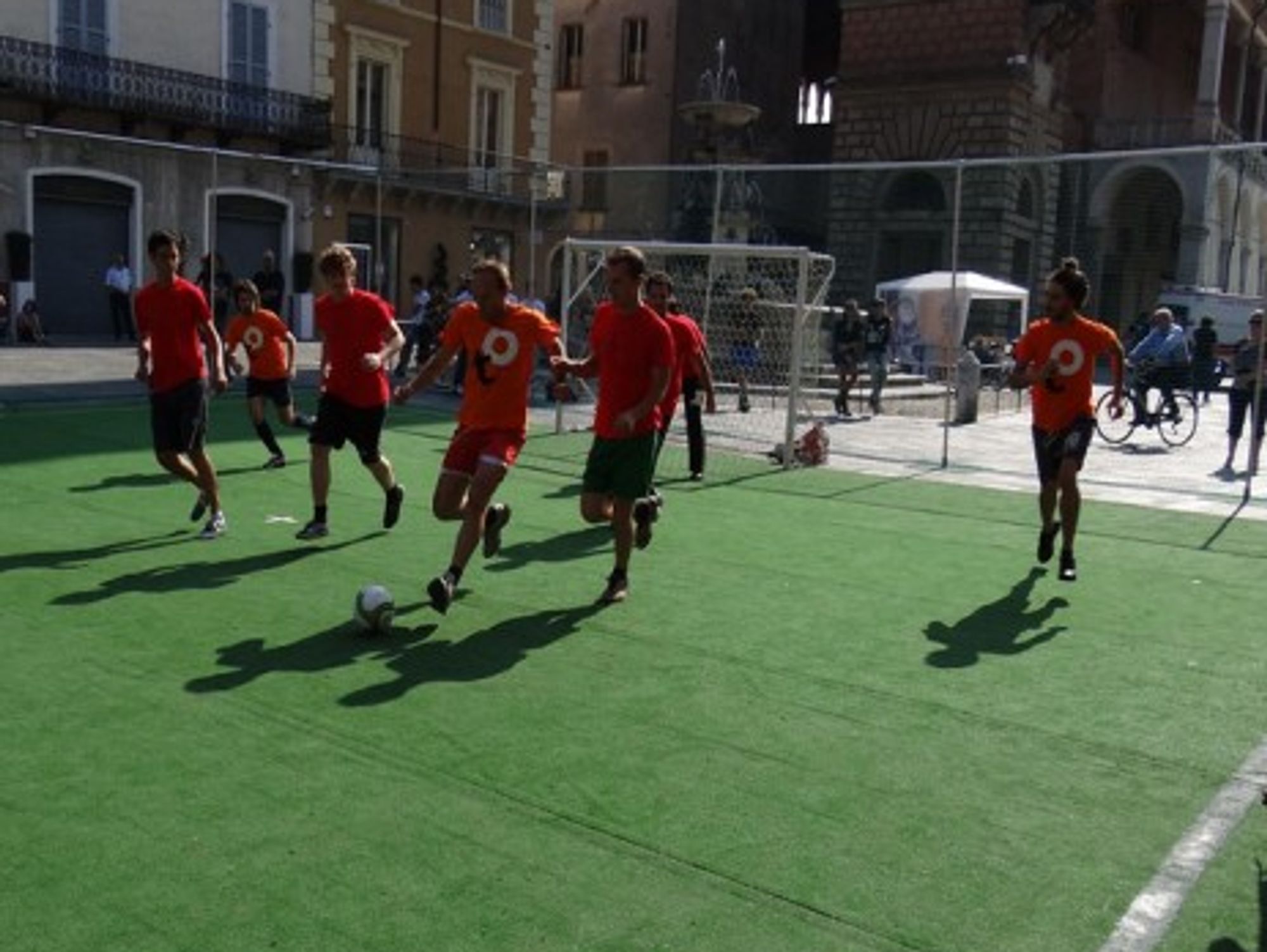 In Italy, Ancient Ruins Paved Over To Make Way For Soccer Field