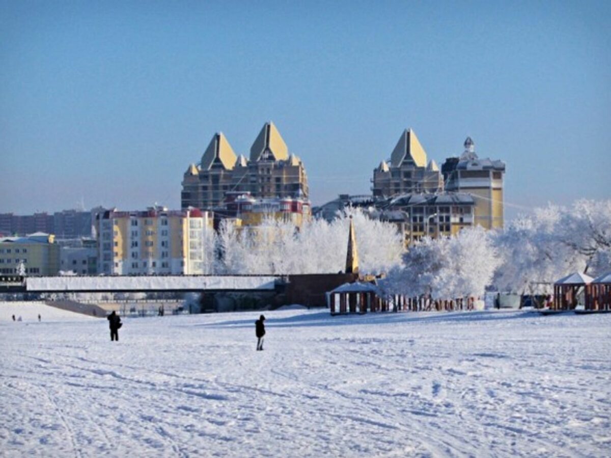 In Kazakhstan's capital Astana