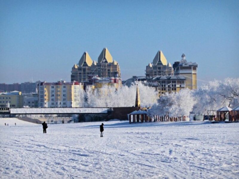 In Kazakhstan's capital Astana
