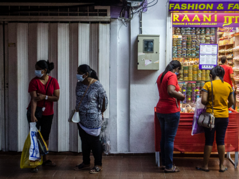 In Kuala Lumpur's 'Little India' district