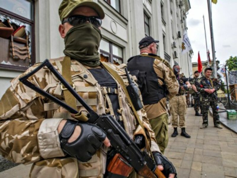In Luhansk â€” Photo: Igor Golovniov/ZUMA