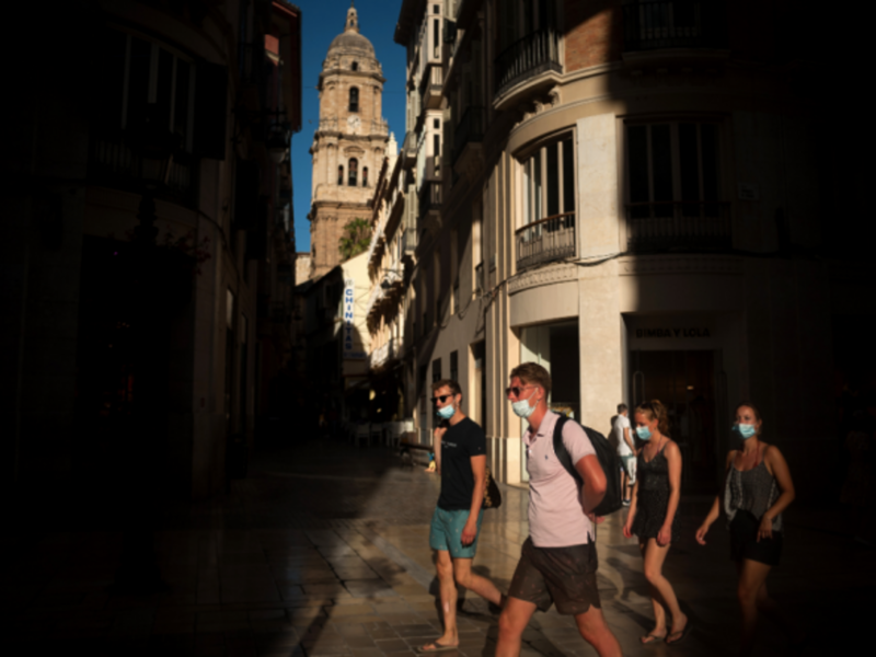 In Malaga, Spain, on July 15