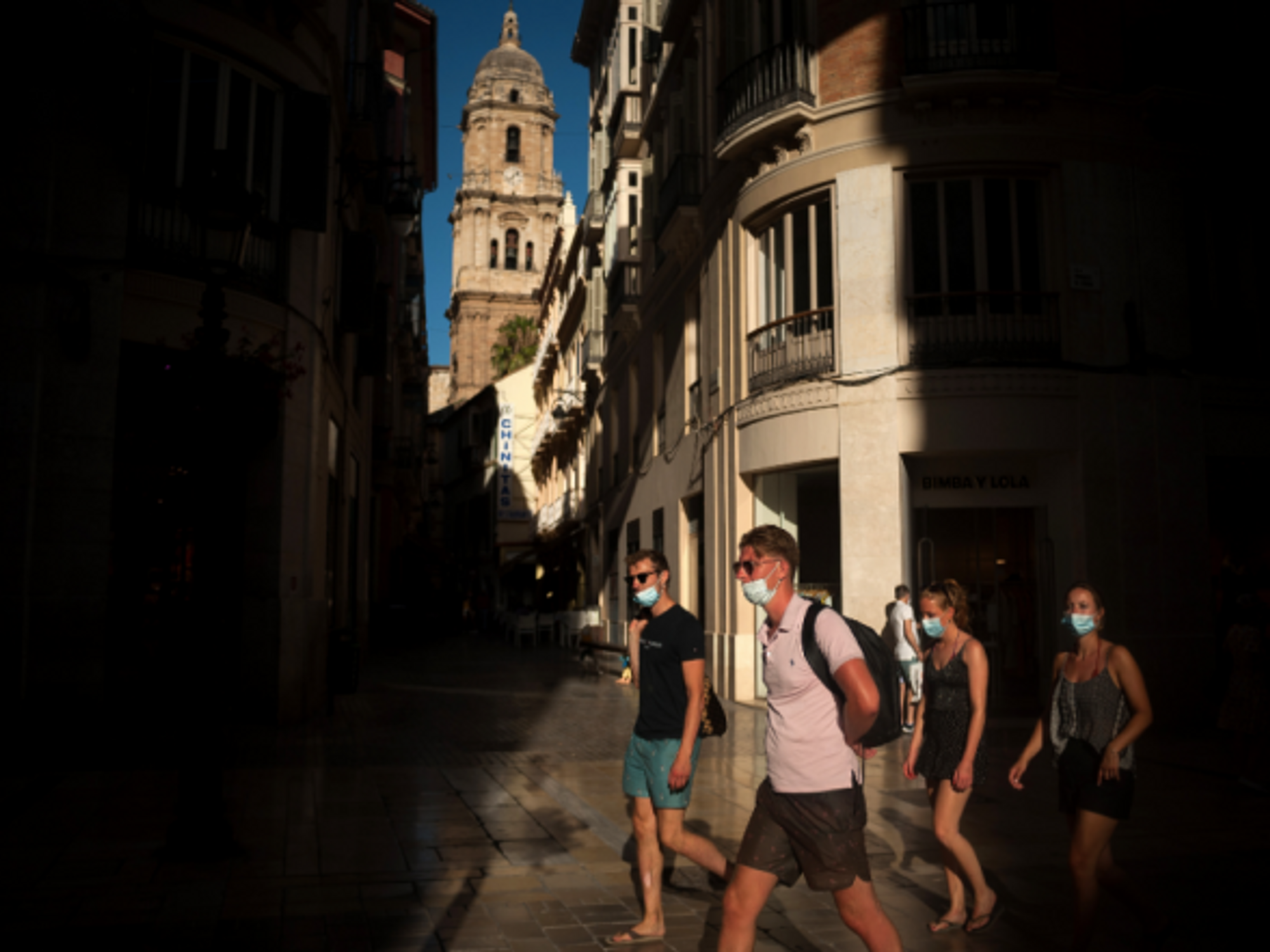 In Malaga, Spain, on July 15