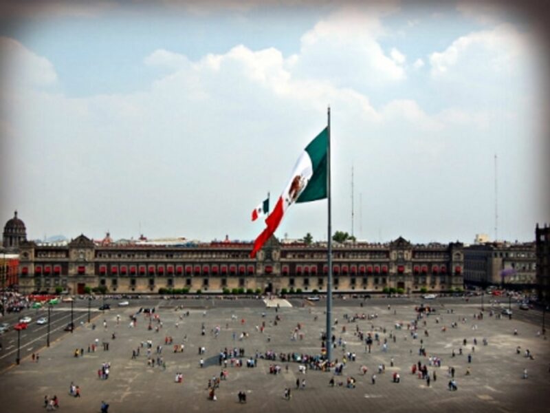 In Mexico City, the state and the people.