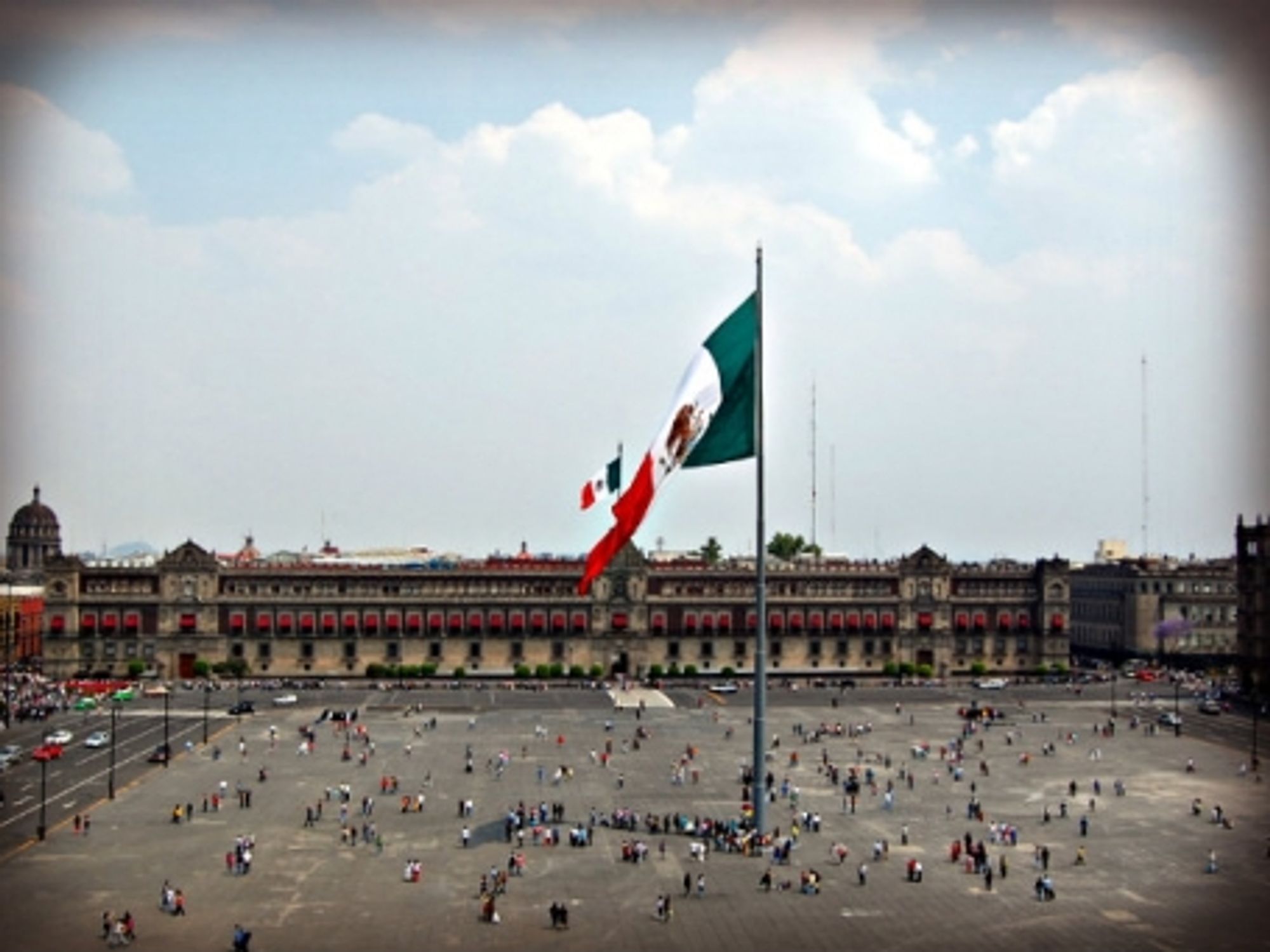 In Mexico City, the state and the people.