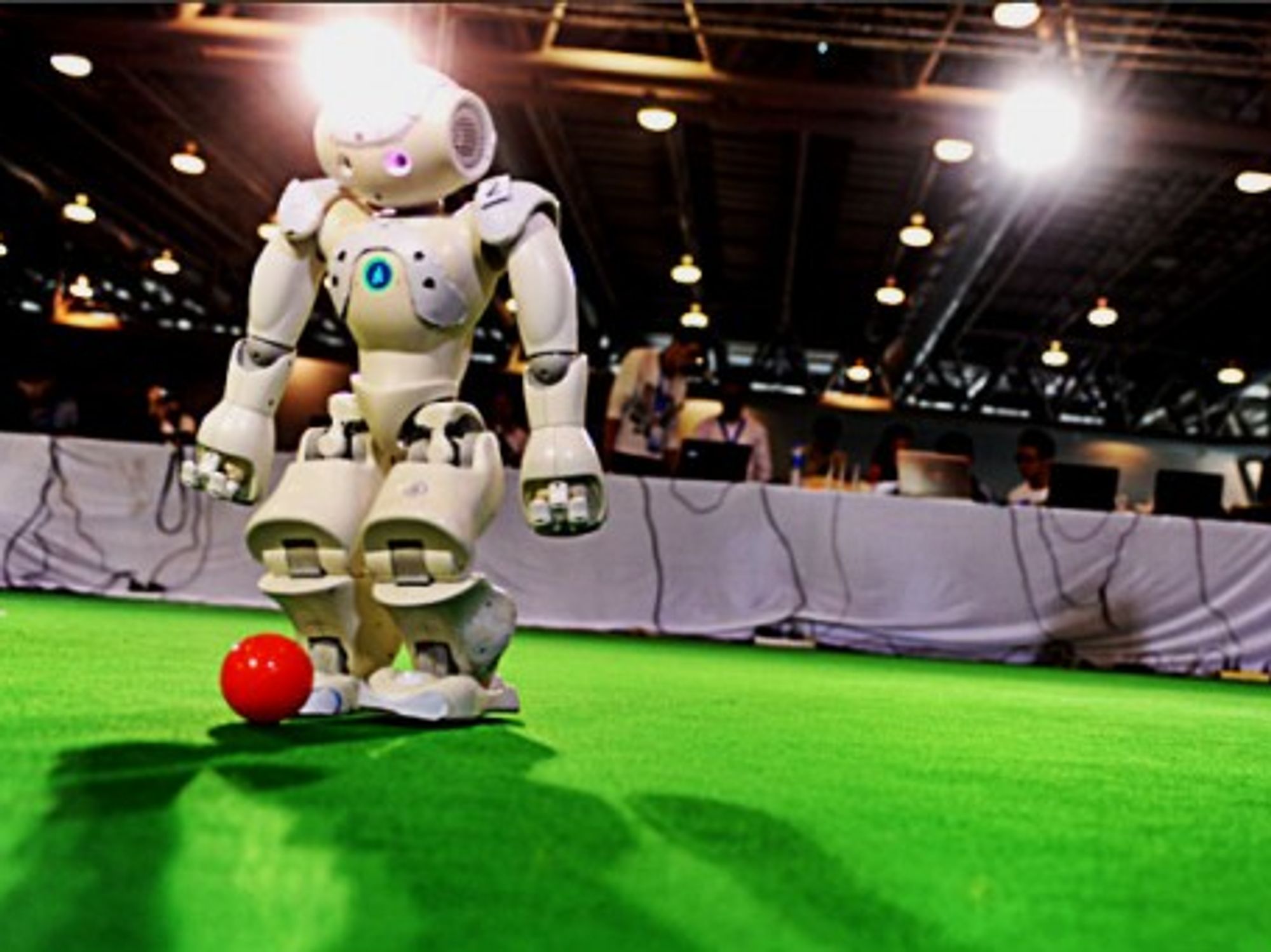 In October, at China's Robot Competition in Hefei
