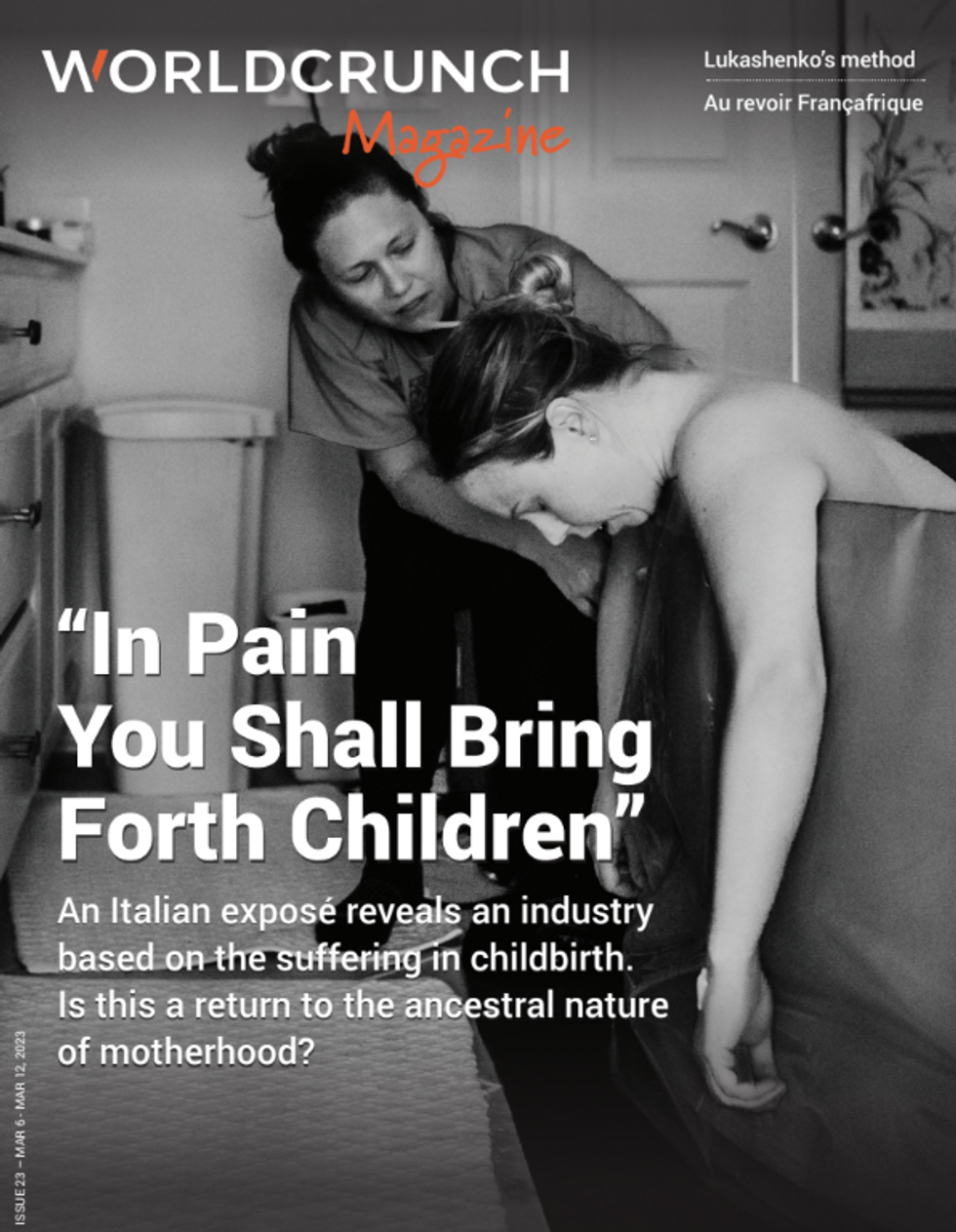 In pain you shall bring forth children.