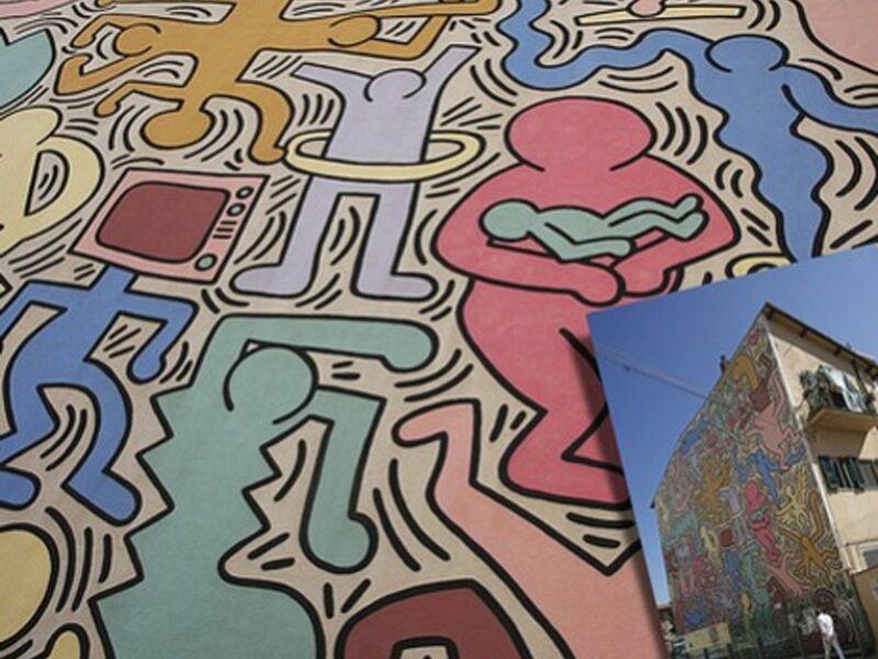 In Pisa, Keith Haring’s Last Great Work Is Fading Fast
