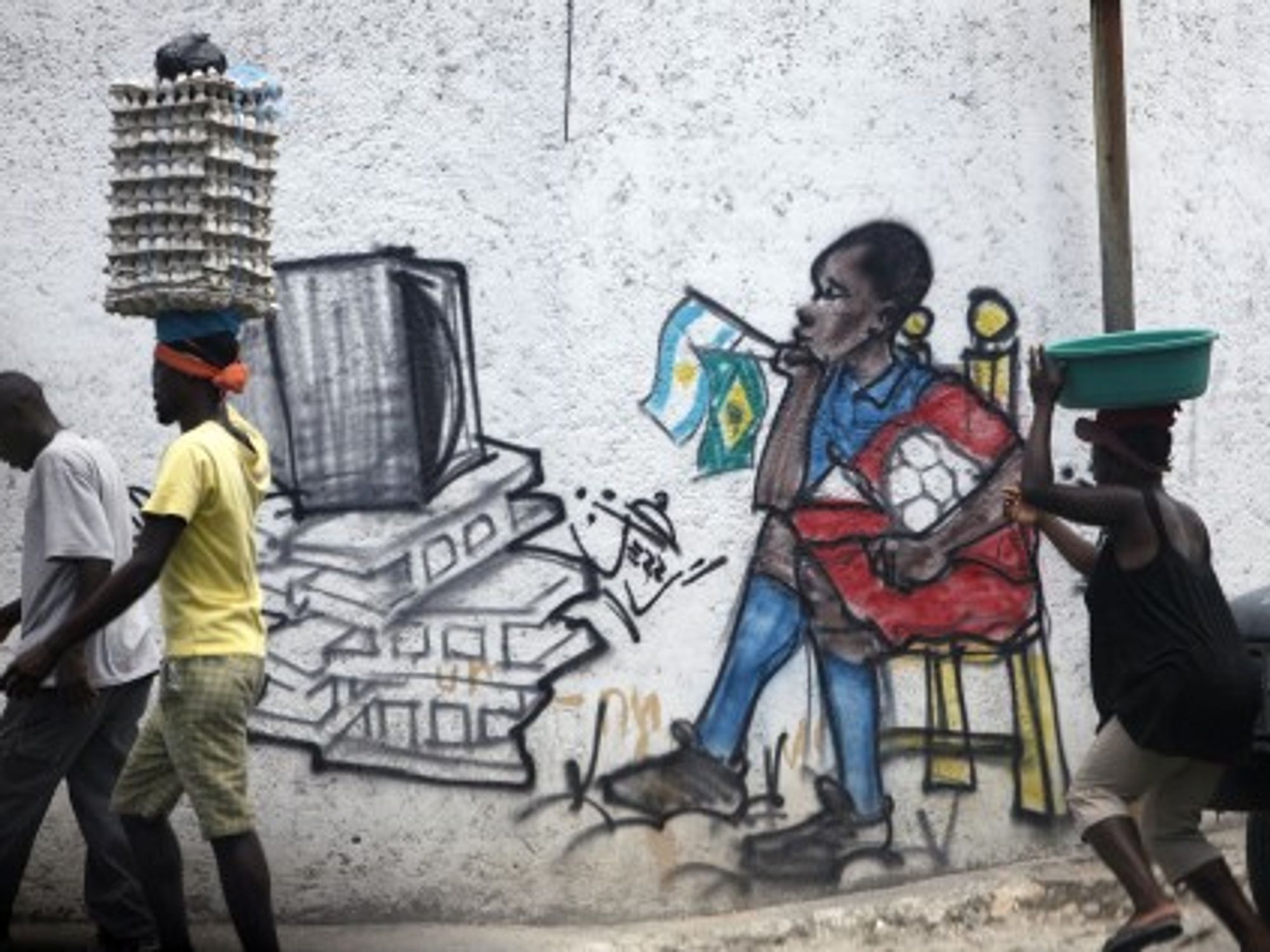 In Port-Au-Prince, Haiti
