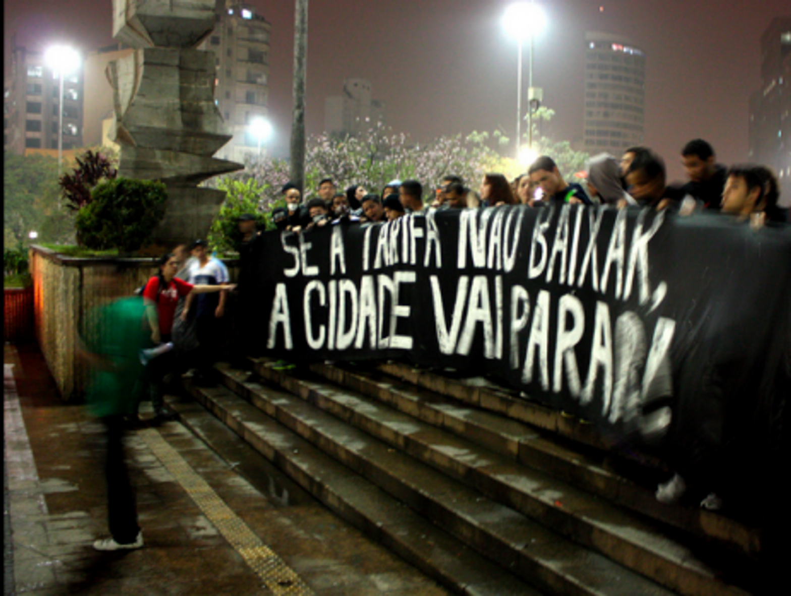 In Sao Paulo, protesters will not go quietly