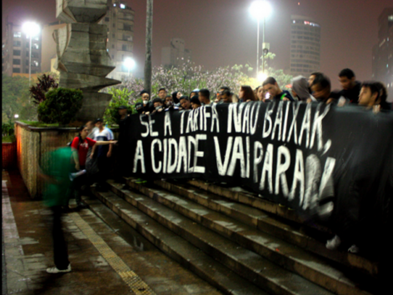 In Sao Paulo, protesters will not go quietly