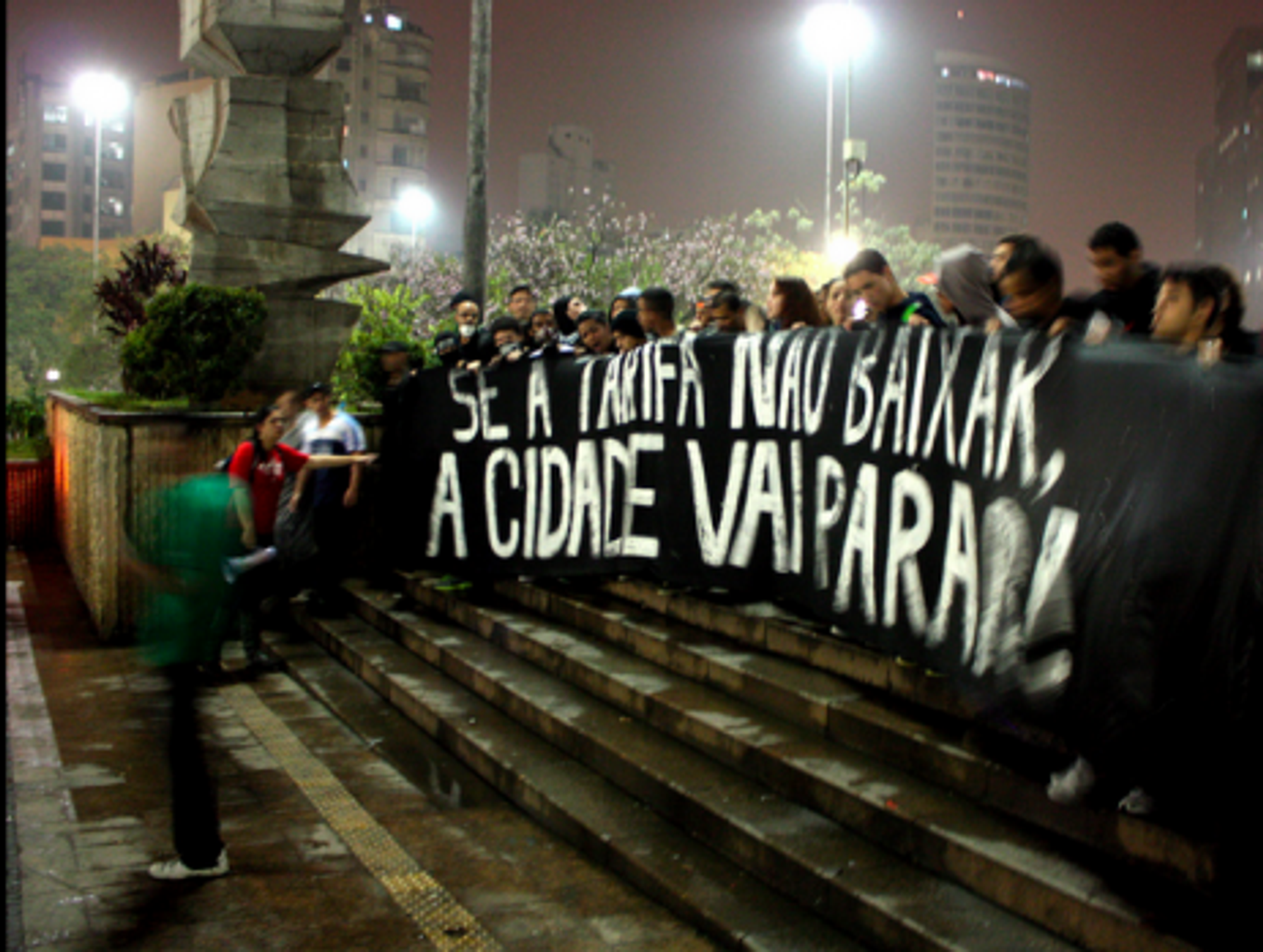 In Sao Paulo, protesters will not go quietly