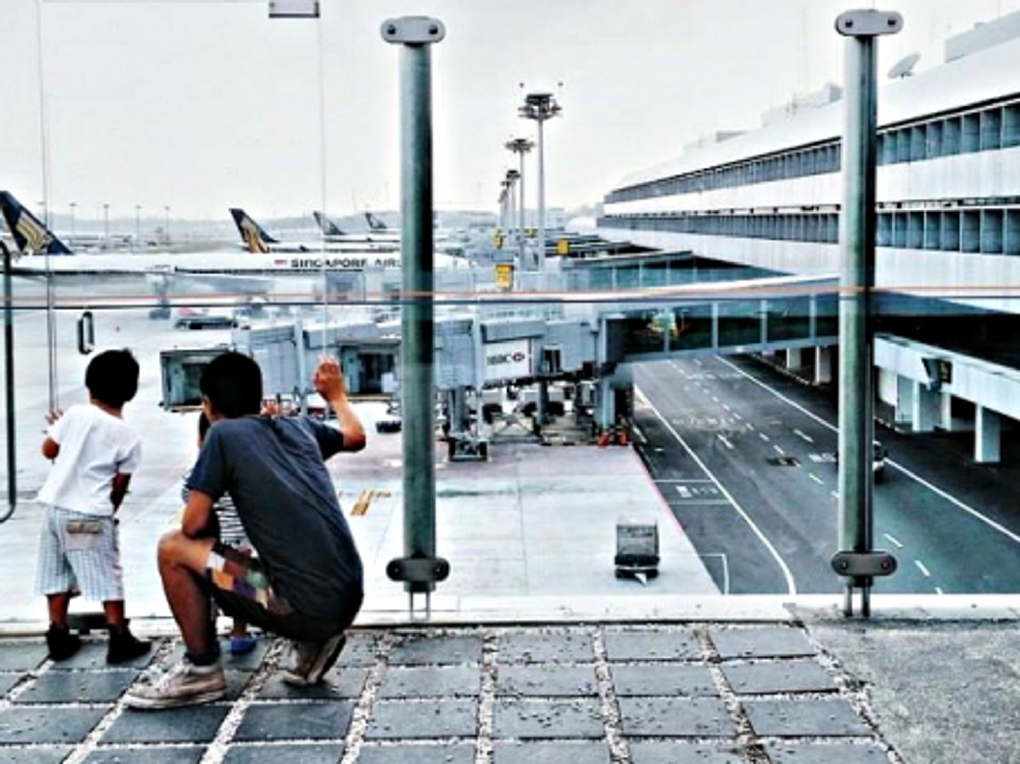 In Singapore's Changi airport
