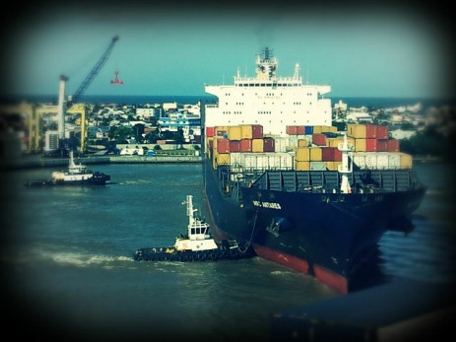 In the Brazilian port of ItajaÃ­