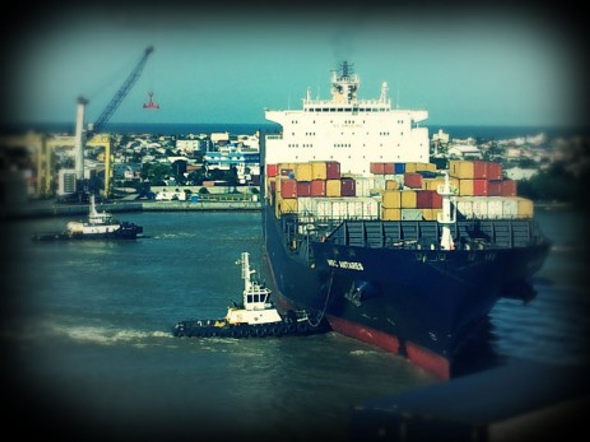 In the Brazilian port of ItajaÃ­