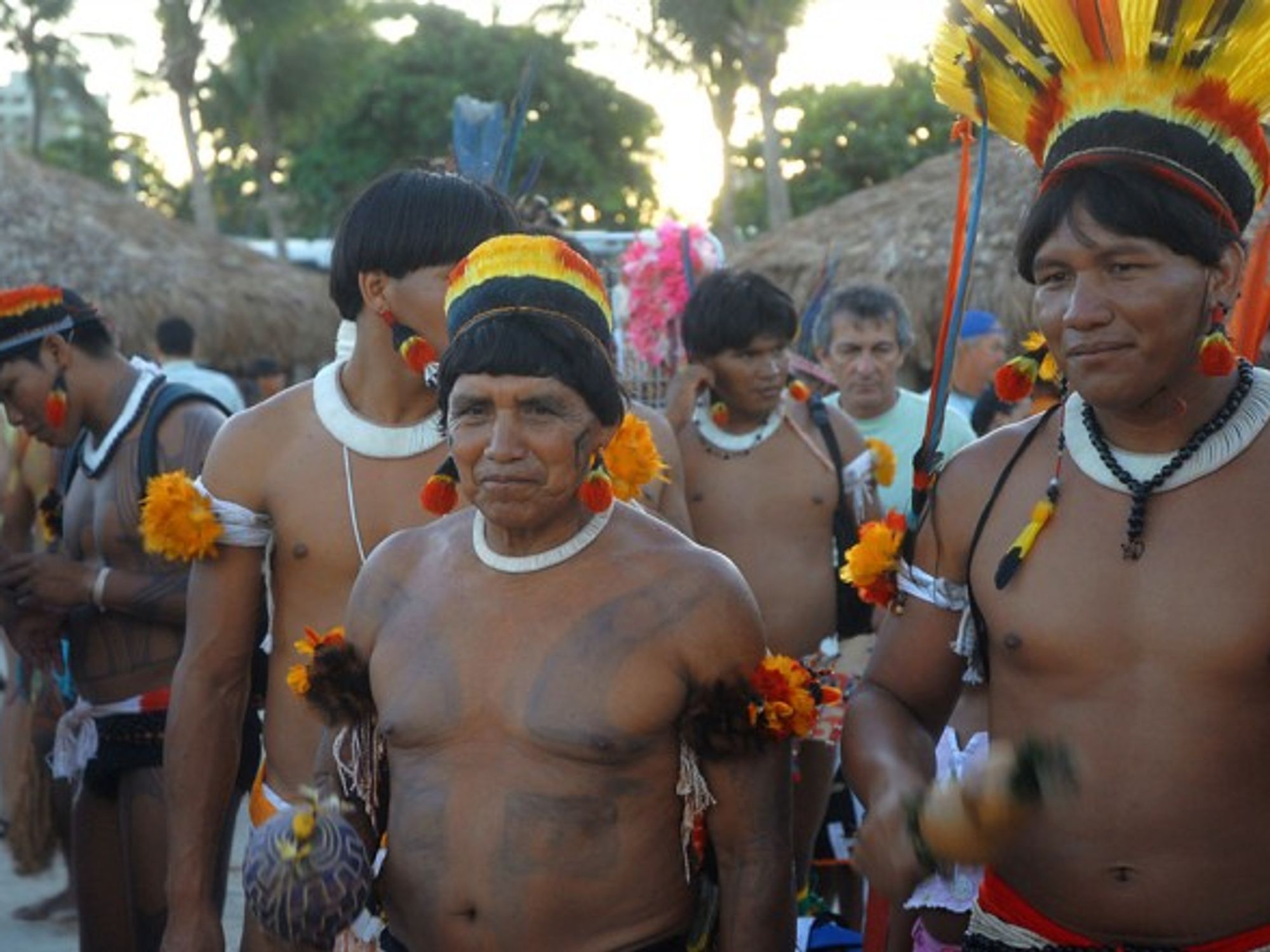 In the Kuikuro village, at least half of the 400 residents were infected