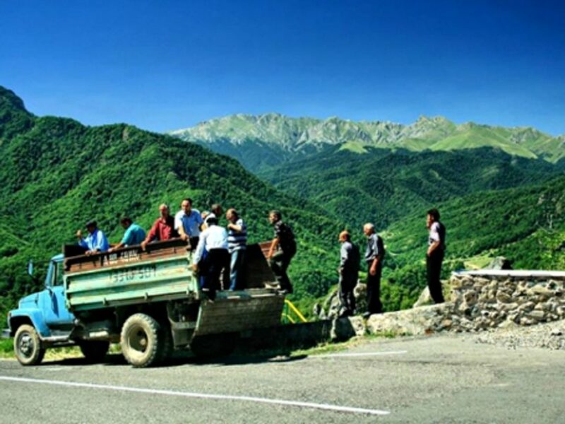 In the mountains of Nagorno-Karabakh