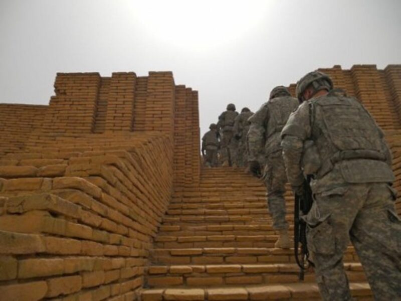 In Ur, locals hope troops will soon be replaced by tourists