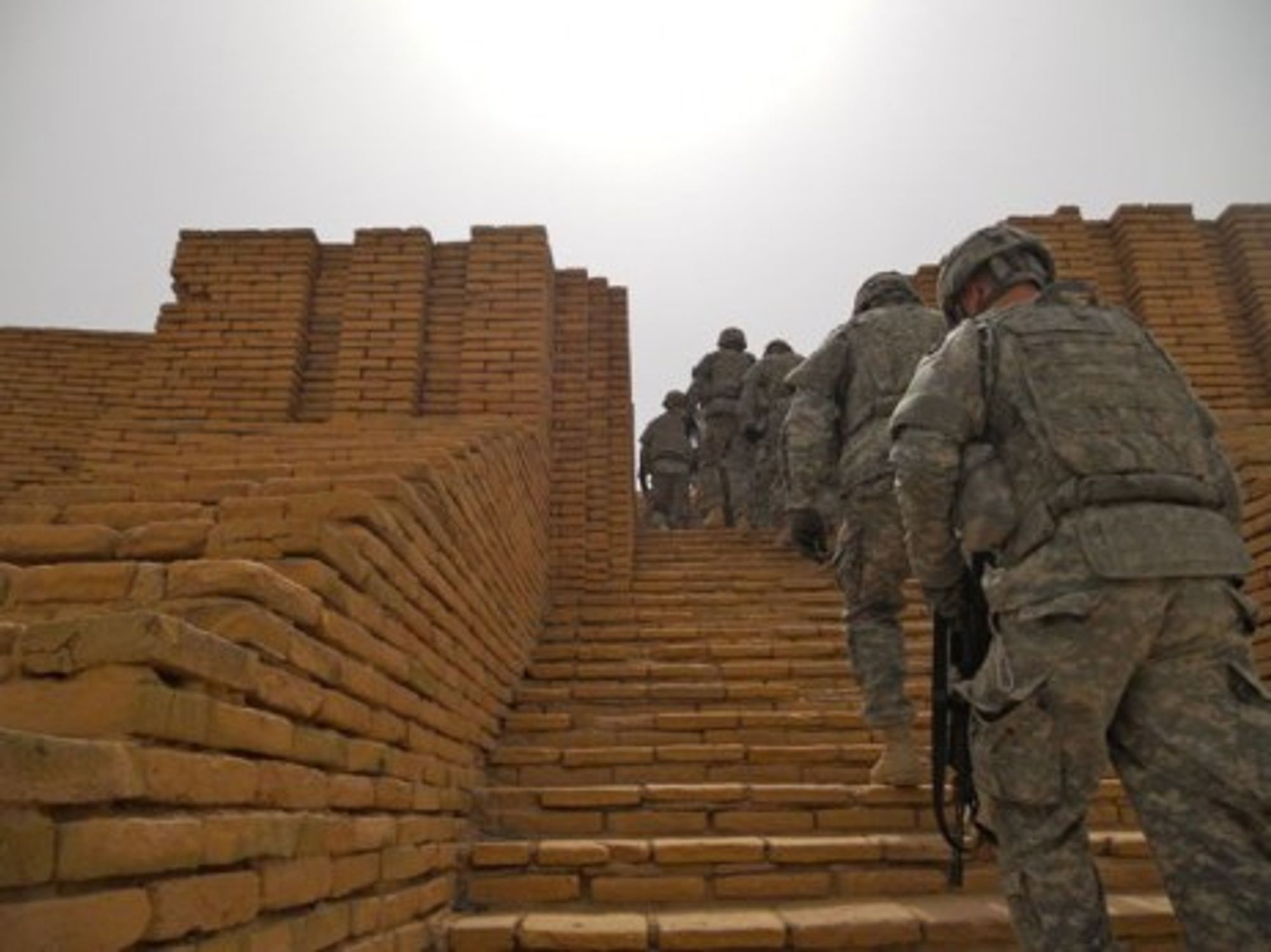 In Ur, locals hope troops will soon be replaced by tourists