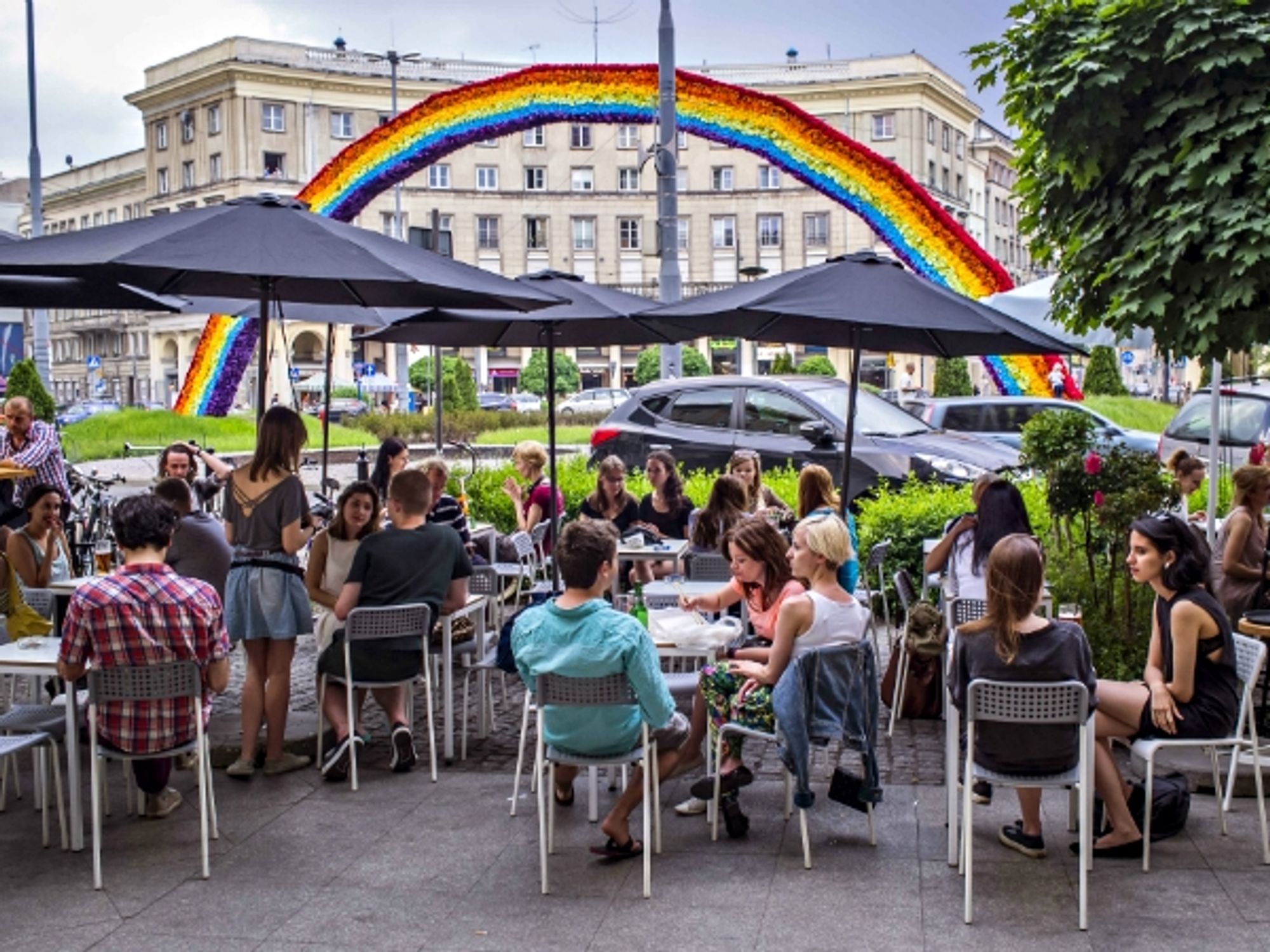 In Warsaw, Poland