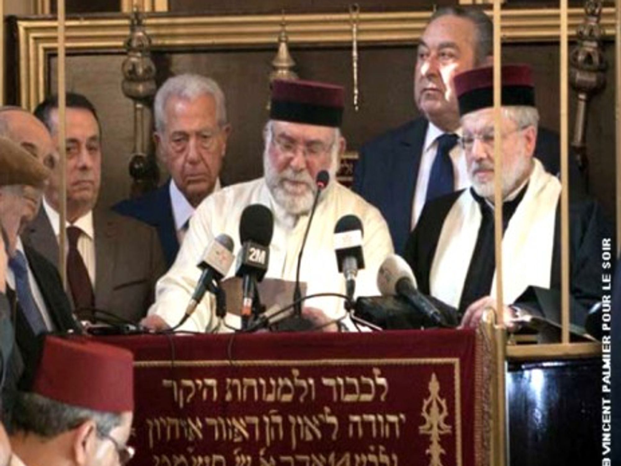 Inauguration of the Slat-al-Fassiyine synagogue in Fez