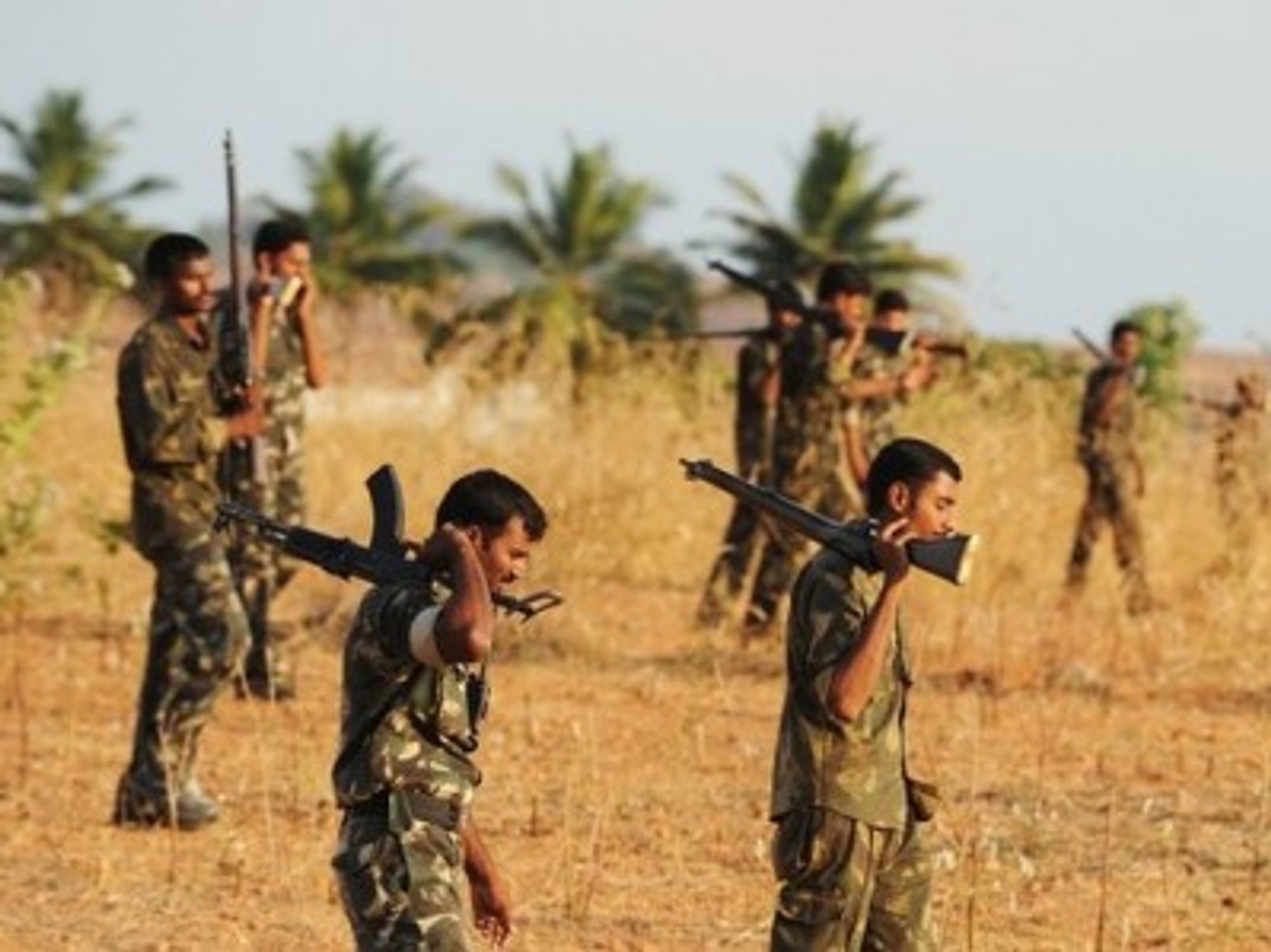 Indian Special Security Force personnel deployed for anti-Naxal operations (Bharat Rakshak)