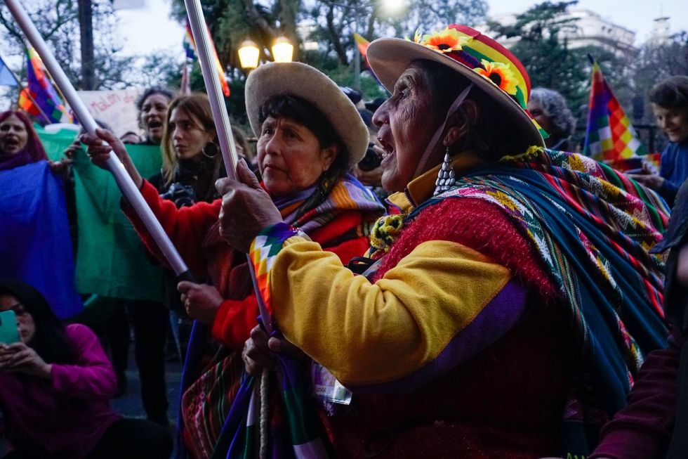 Indigenous Jujuy residents and their supporters held a series of protests and marches against the province’s constitutional reform in Buenos Aires.