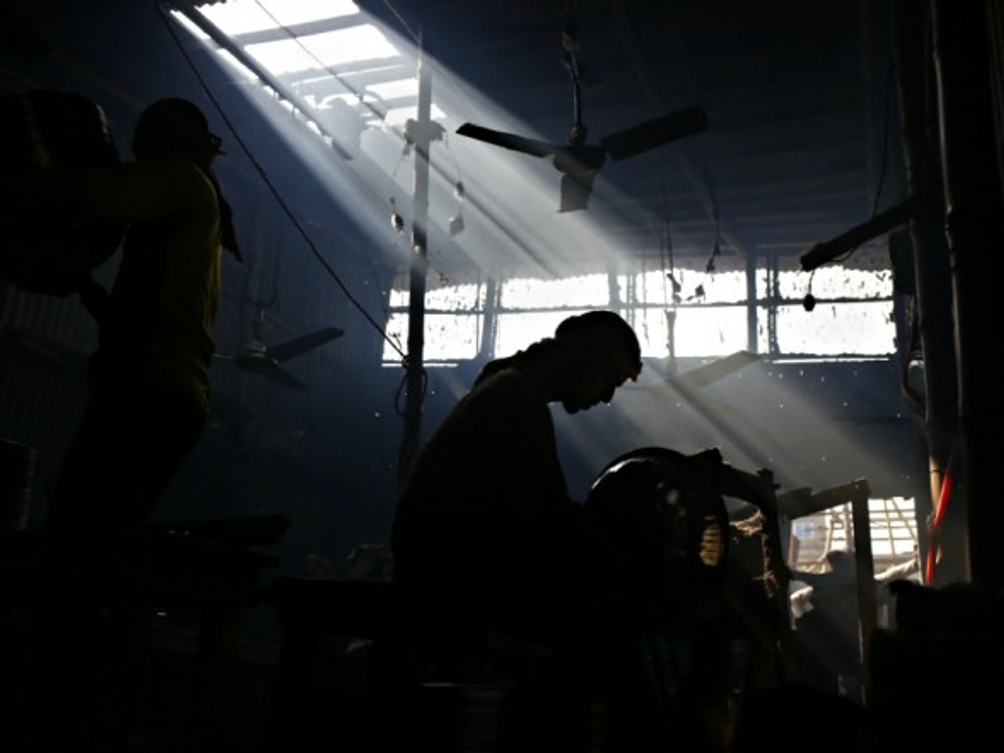 Inside a silver factory in Dhaka, Bangladesh