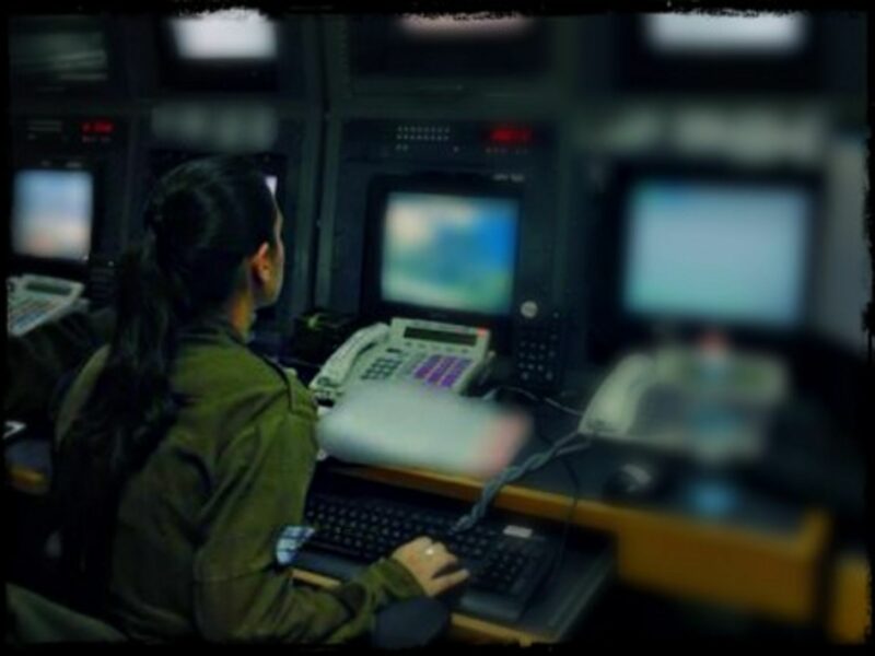 Inside an IDF control room