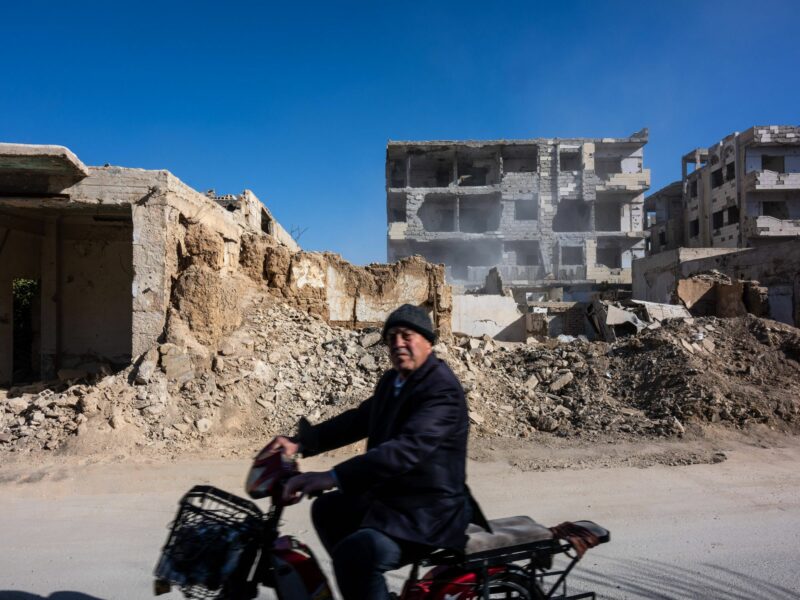 Inside Jobar Destroyed Neighborhood near Damascus - Jobar