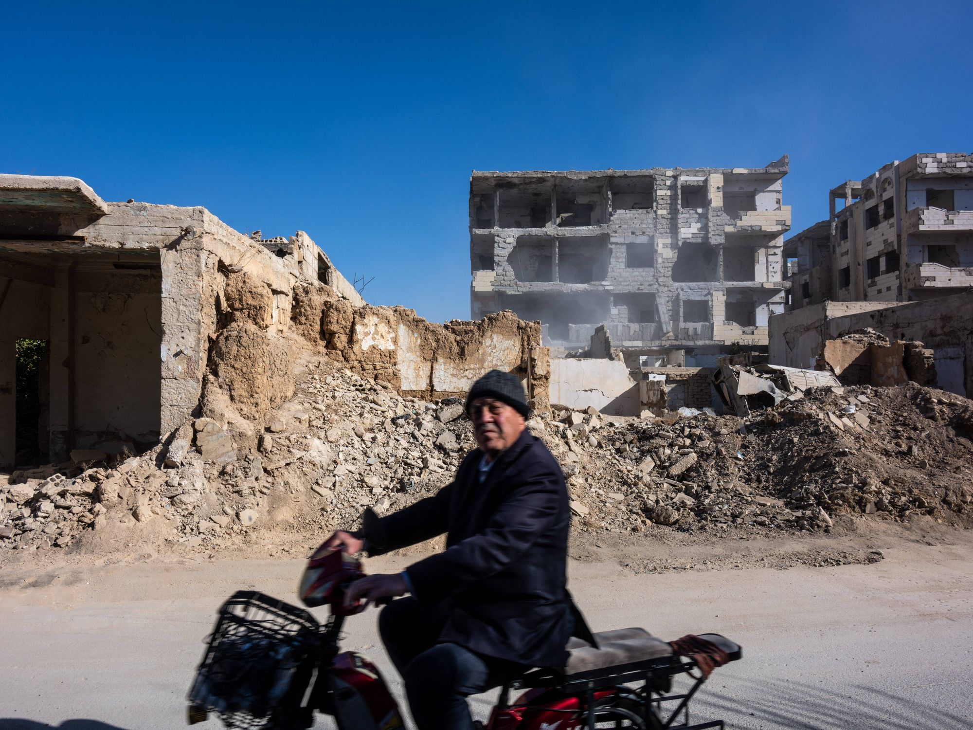 Inside Jobar Destroyed Neighborhood near Damascus - Jobar