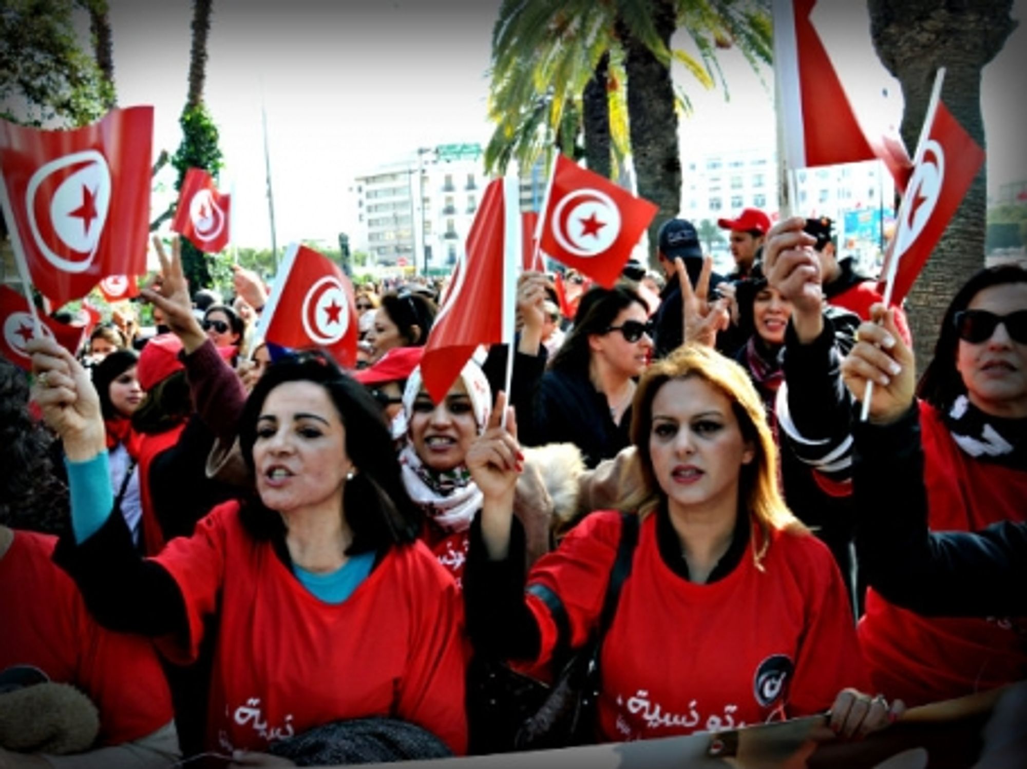 International Women's Day in 2014 in Tunis