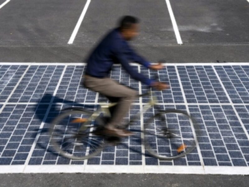 Introducing The World's First Solar-Panel-Covered Road