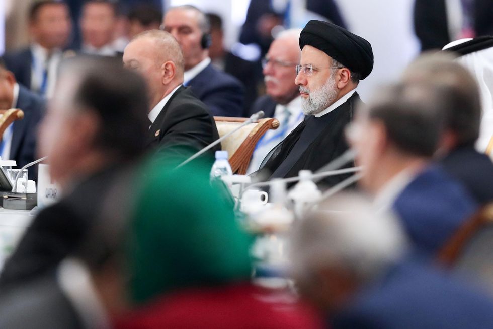 Iranian President Ebrahim Raisi at the 6th CICA Summit in Astana, Kazakhstan