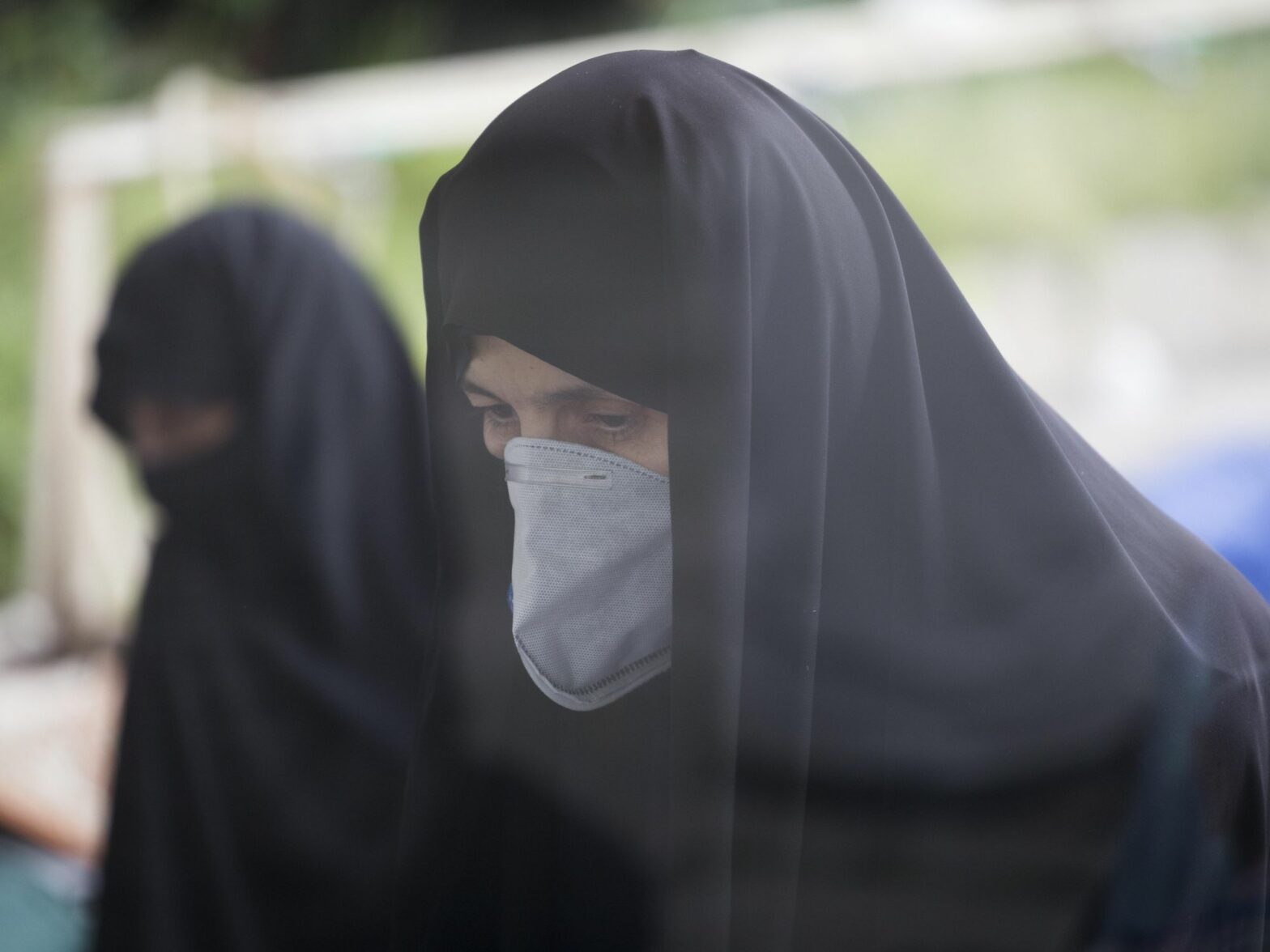 Iranian woman wearing a headscarf​